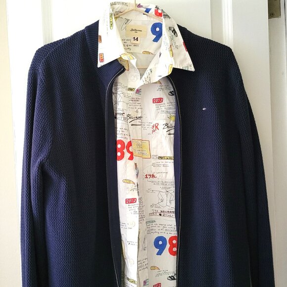 Bellerose Belgium Boys Print Shirt / 10~14 years - Picture 6 of 6